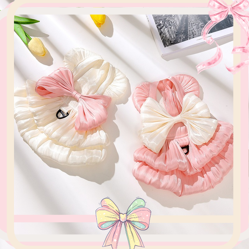 Baby Clothing Yarn - Платье принцессы для маленьких кошек, тканевая