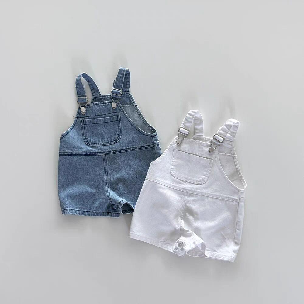 Baby Overall Denim - Новинка лета 2024, детские джинсовые комбинезоны,