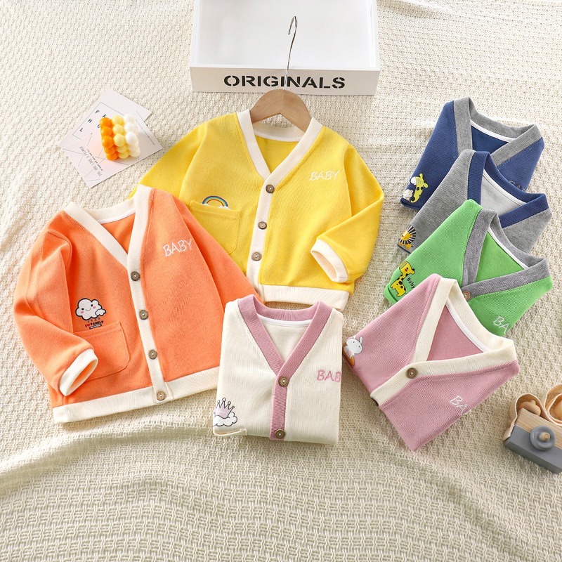 Knit Cardigan Infant - Новый осенне-зимний детский вязаный кардиган, теплый