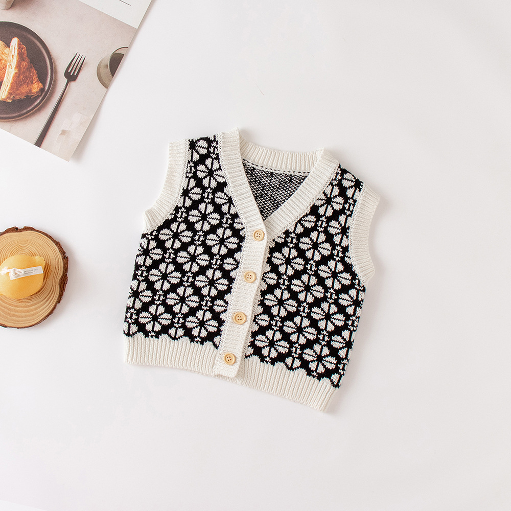 Knit Cardigan Infant - Новинка весны и осени 202, хлопковый