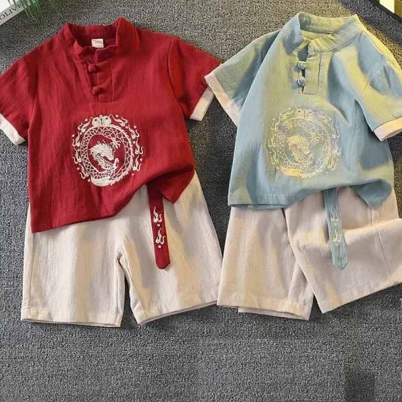 Baby Clothing Embroidery - Детская традиционная одежда, костюм с короткими