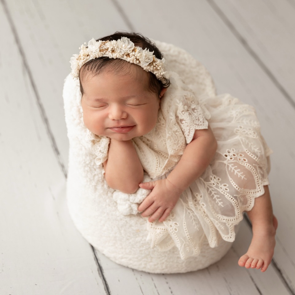 Baby Clothing Embroidery - Профессиональный студийный реквизит для фотосъемки новорожденных: