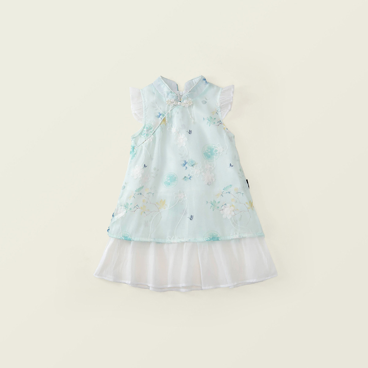 Baby Clothing Yarn - Новое летнее платье-ципао для девочек 2026
