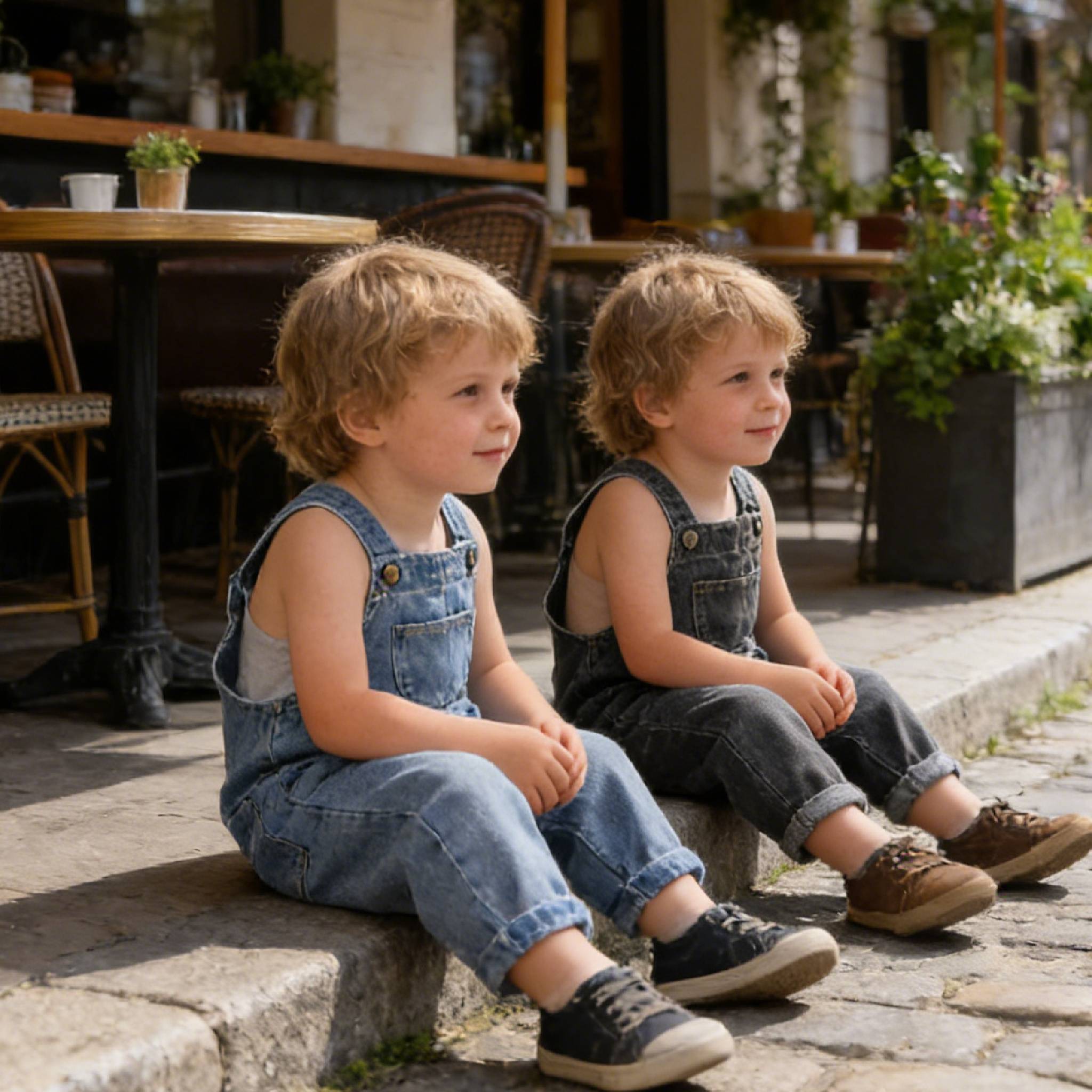 Baby Overall Denim - Детский джинсовый комбинезон для мальчиков и