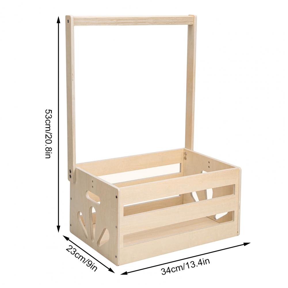 Baby Clothing Rack For Baby Shower - Деревянный стеллаж для хранения, ящик для