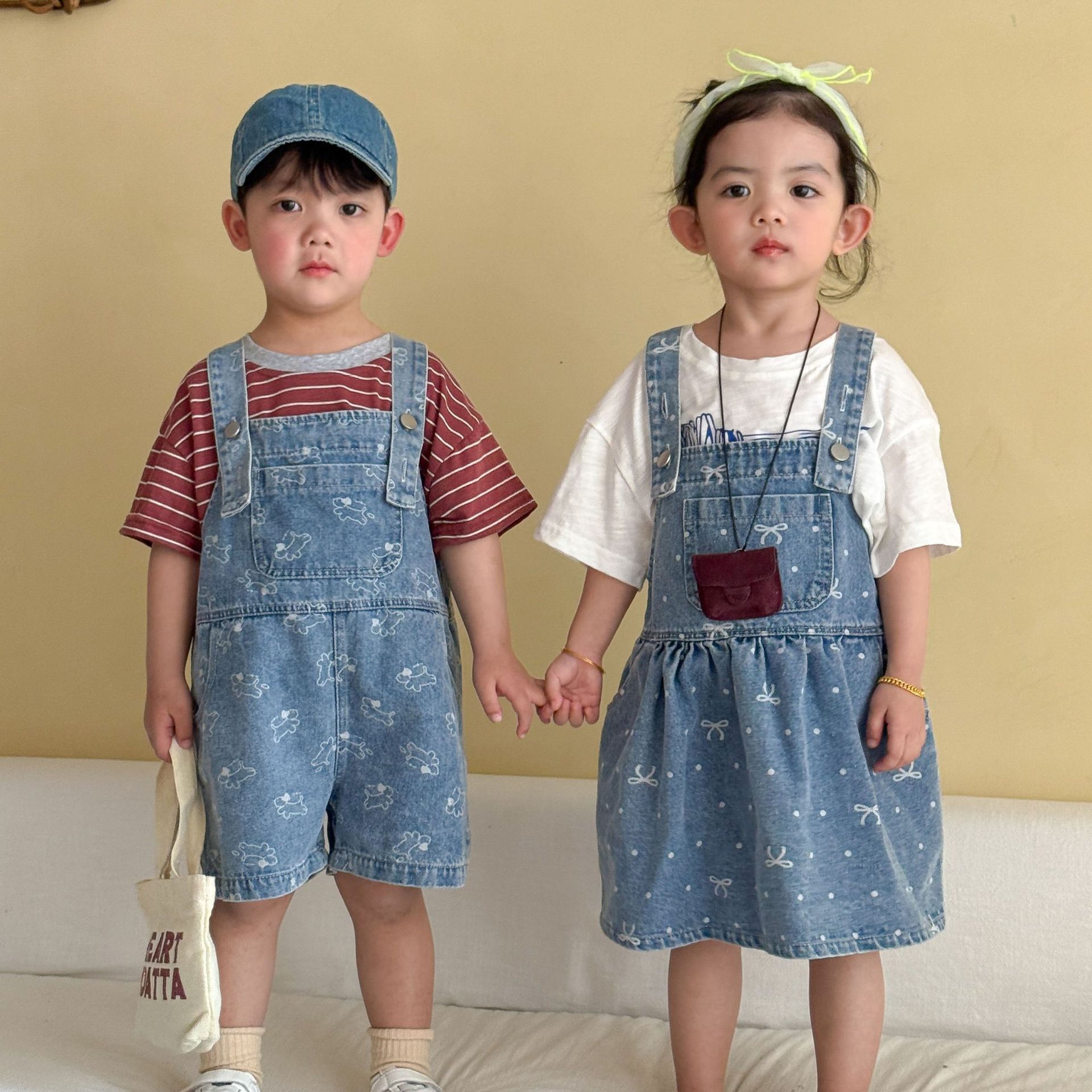 Baby Overall Denim - Летние новые детские джинсовые комбинезоны 2026