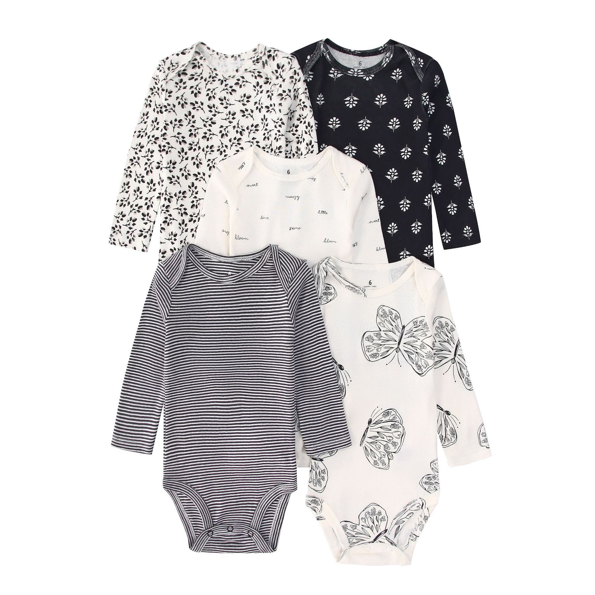 Baby Clothing Outlet - 5 шт., боди для новорожденных, с