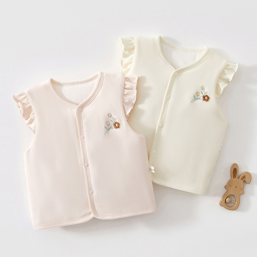 Baby Clothing Embroidery - Жилет для маленьких девочек, стеганая теплая