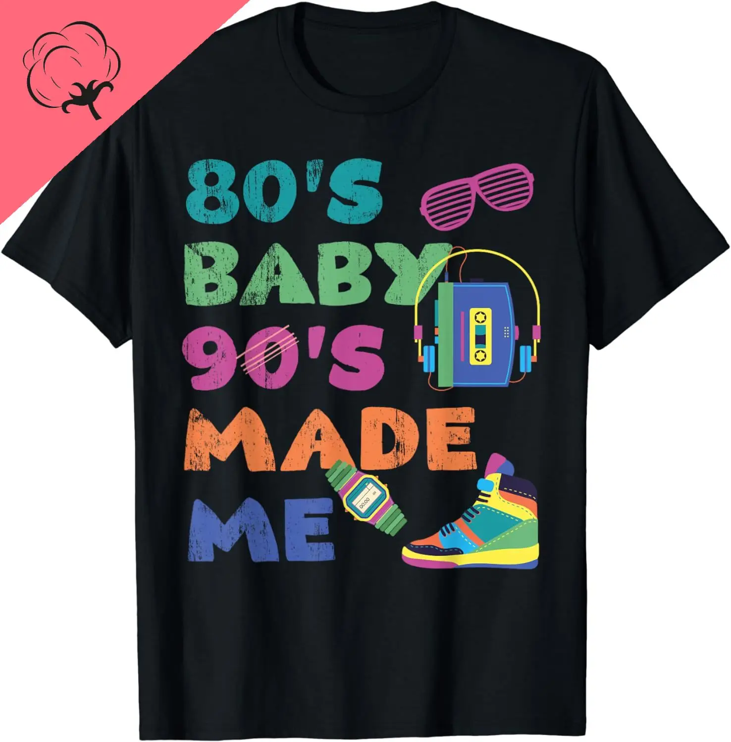 Baby Clothing Made In Usa - Винтажная футболка 80-х годов в стиле