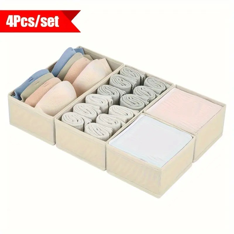 Набор из 4 складных органайзер – обзор и цена Baby Clothes Organiser