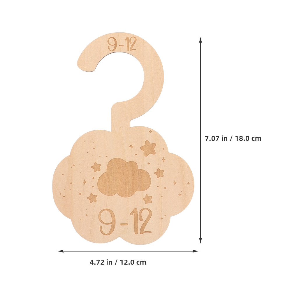 Набор из 14 деревянных раздели – обзор и цена Baby Clothing Dividers