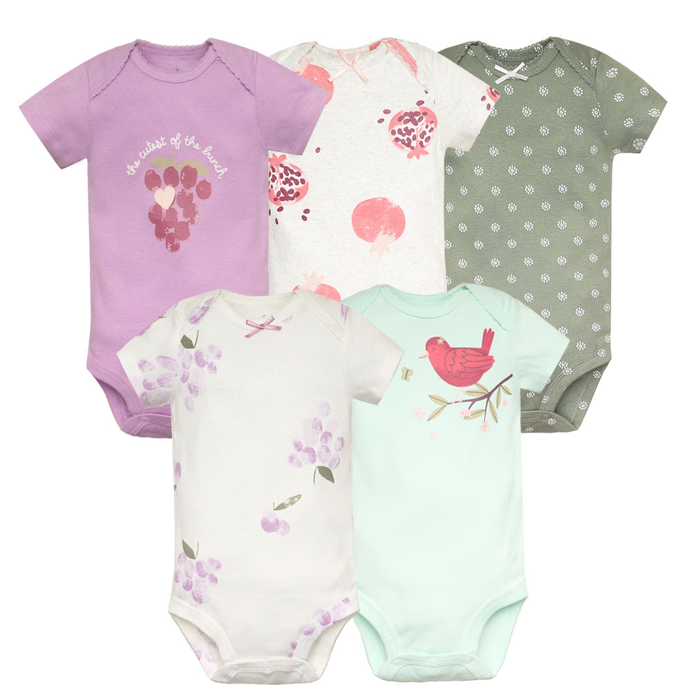 5 шт./лот, боди для малышей, м – обзор и цена Baby Clothing Outlet