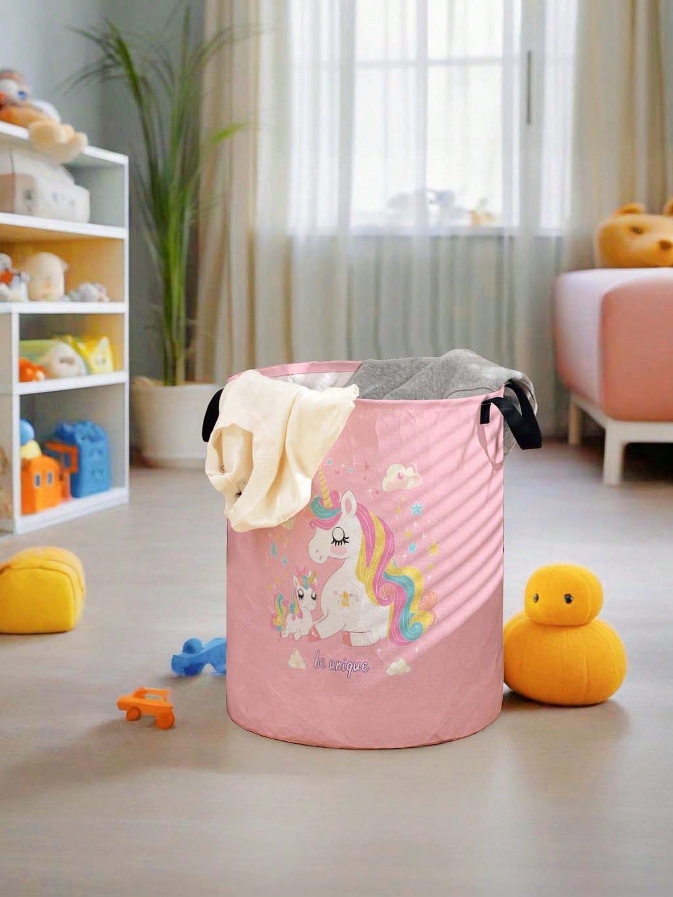 Корзина для белья «Единорог»,  – обзор и цена Baby Clothes Organiser