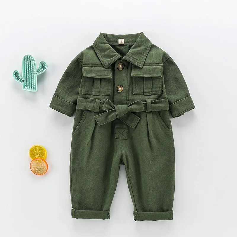 Весенние детские джинсовые ком – обзор и цена Baby Overall Denim