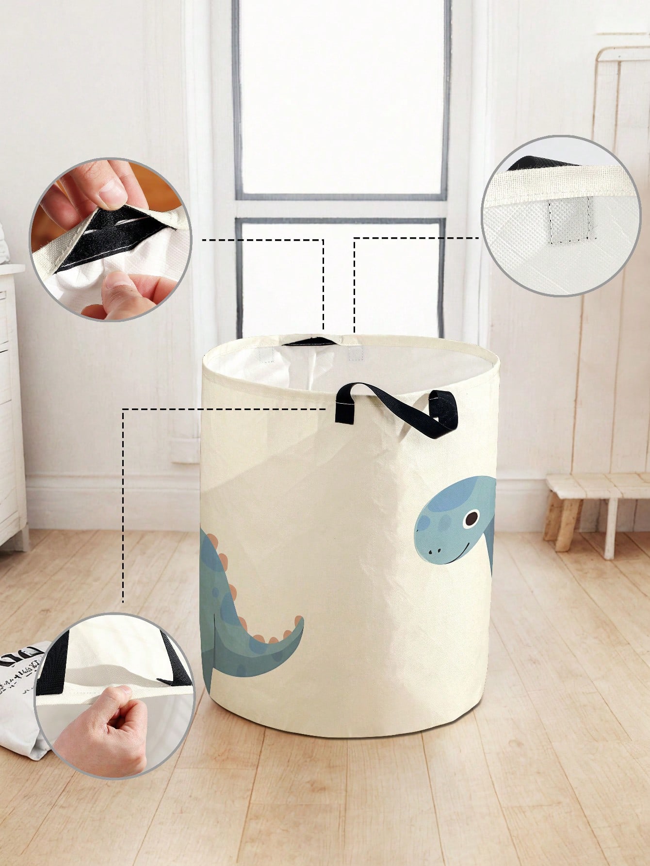 Корзина для белья в виде диноз – обзор и цена Baby Clothes Organiser