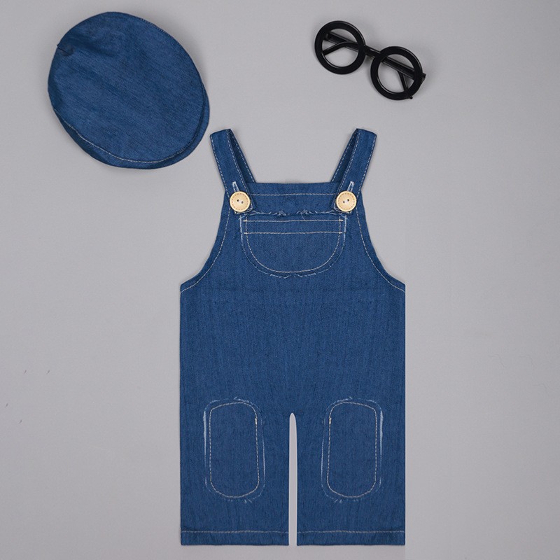 ❤️ Одежда для фотосъемки новор – обзор и цена Baby Overall Denim