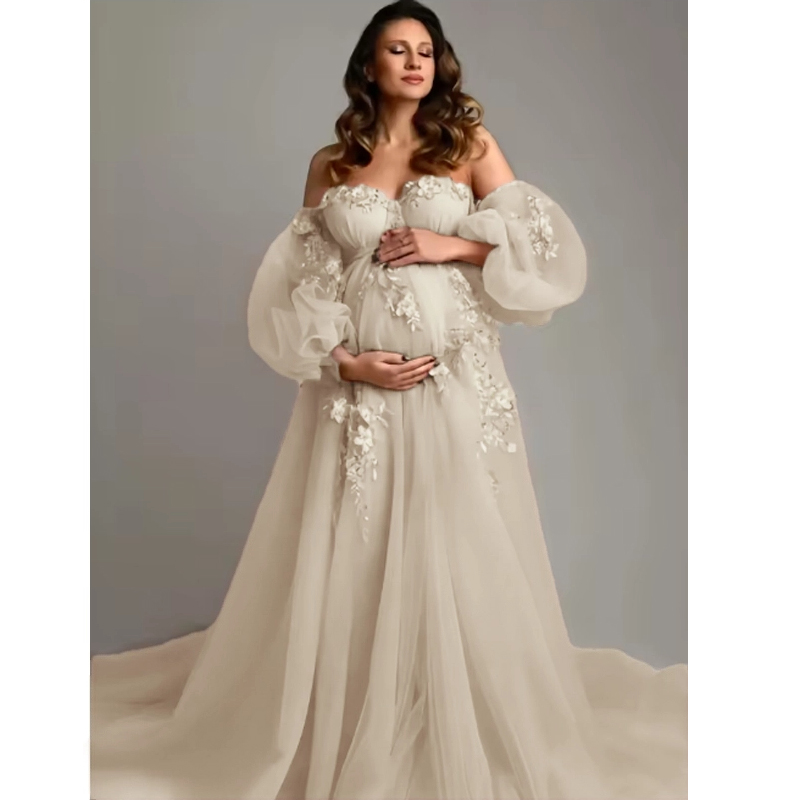 Платье для беременных с ручной – обзор и цена Baby Clothing Embroidery