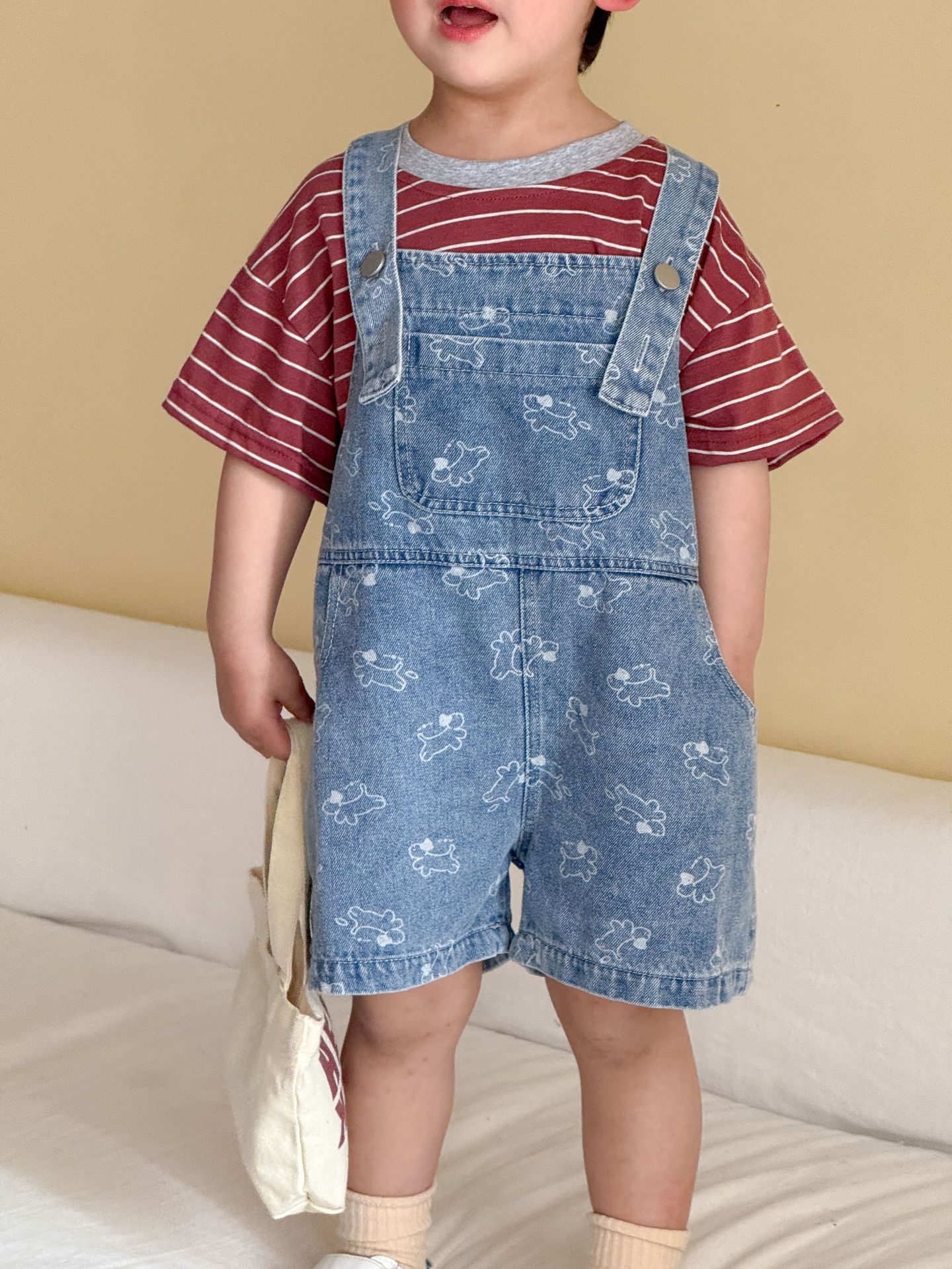 Летние новые детские джинсовые – обзор и цена Baby Overall Denim