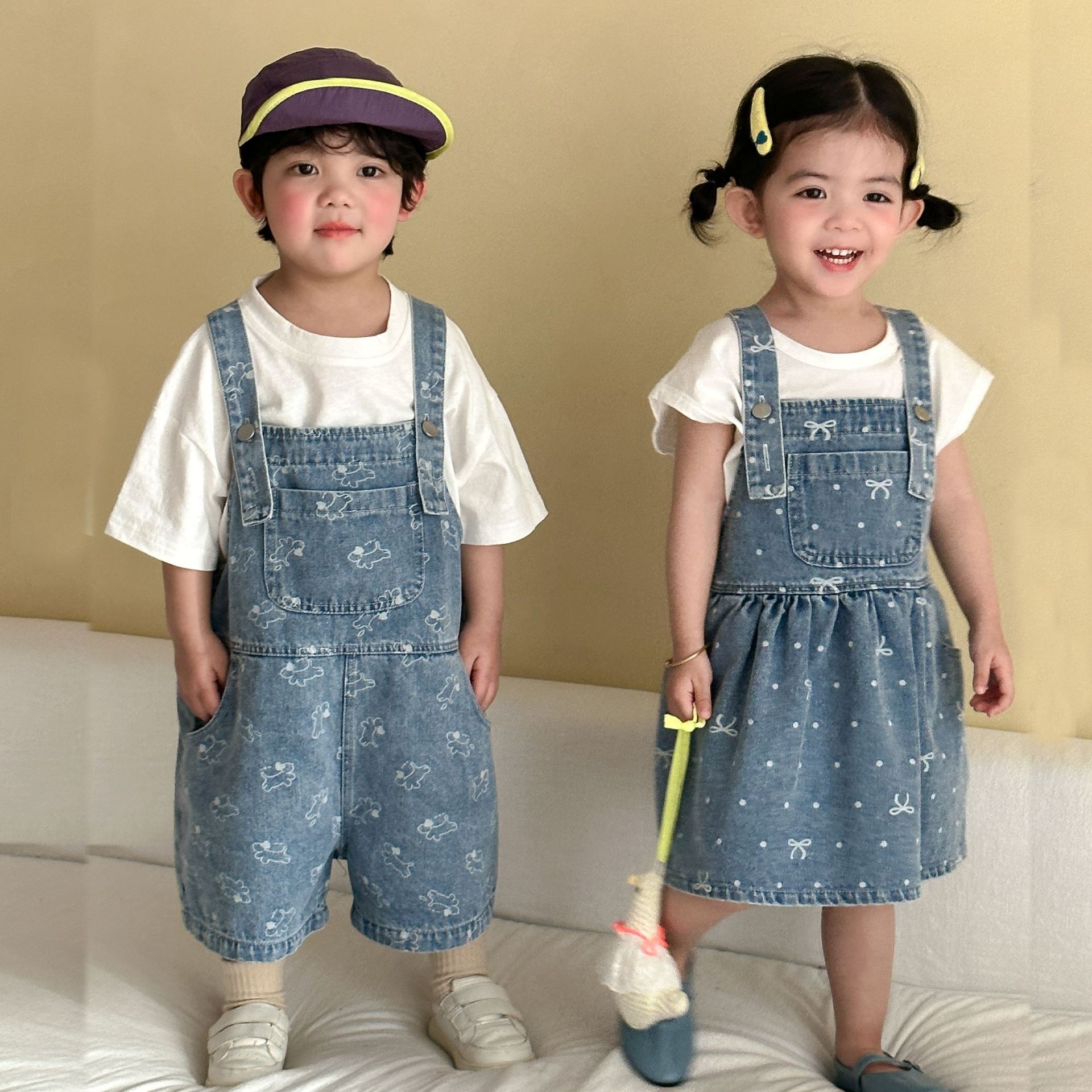 Летние новые детские джинсовые – обзор и цена Baby Overall Denim