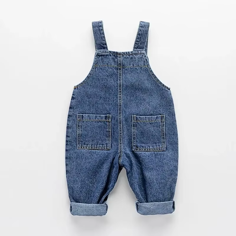 Весенне-осенние новые детские  – обзор и цена Baby Overall Denim