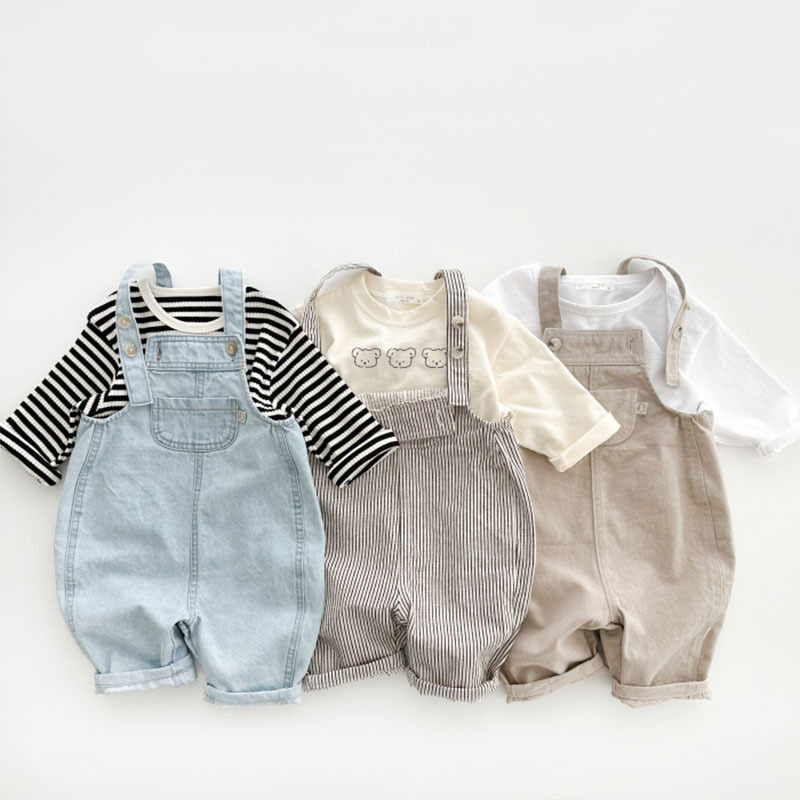 2024, весна-лето, детские джин – обзор и цена Baby Overall Denim