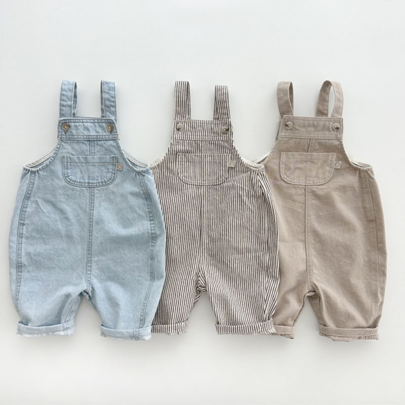 2024, весна-лето, детские джин – обзор и цена Baby Overall Denim