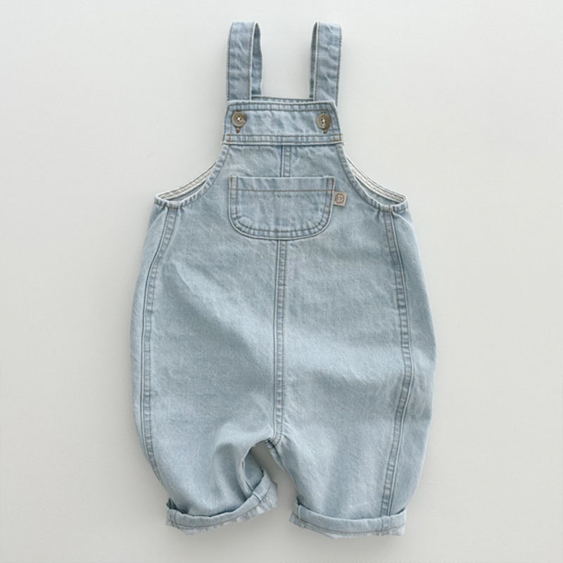 2024, весна-лето, детские джин – обзор и цена Baby Overall Denim