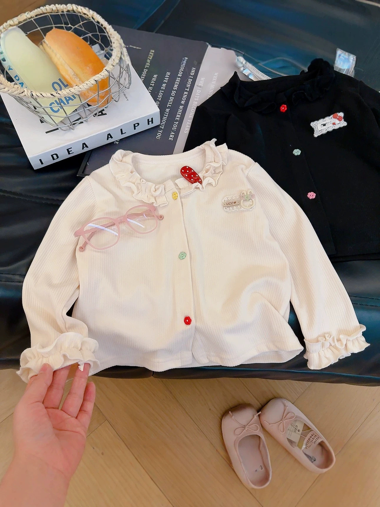 Футболка с длинными рукавами д – обзор и цена Knit Cardigan Infant