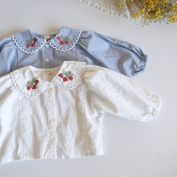 Детские вышитые рубашки для де – обзор и цена Baby Clothing Embroidery