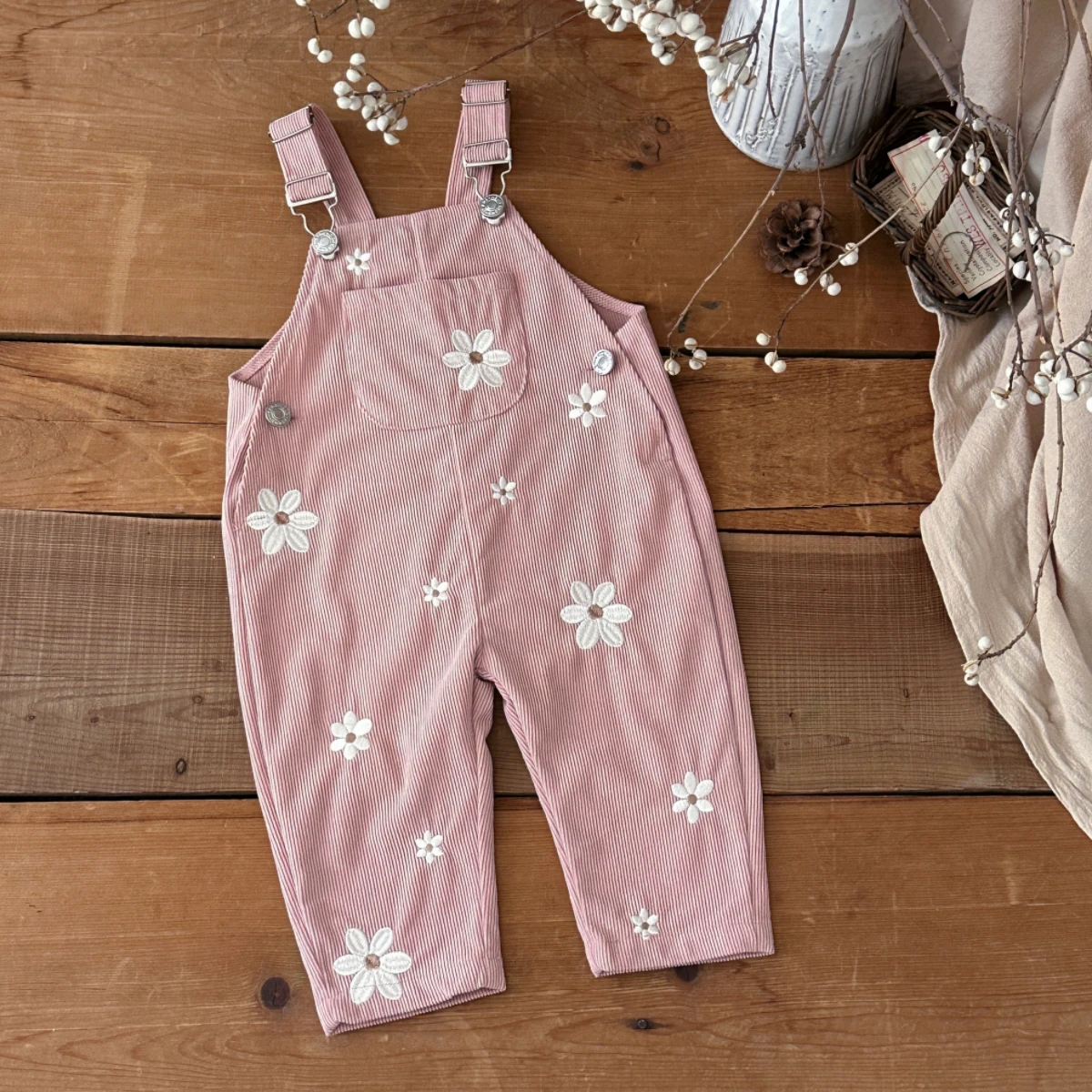 Детские комбинезоны в корейско – обзор и цена Baby Overall Denim
