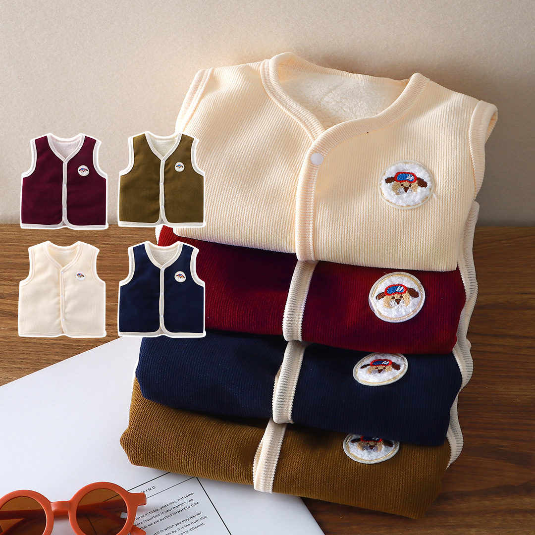 Двухслойный плюшевый утепленны – обзор и цена Knit Cardigan Infant