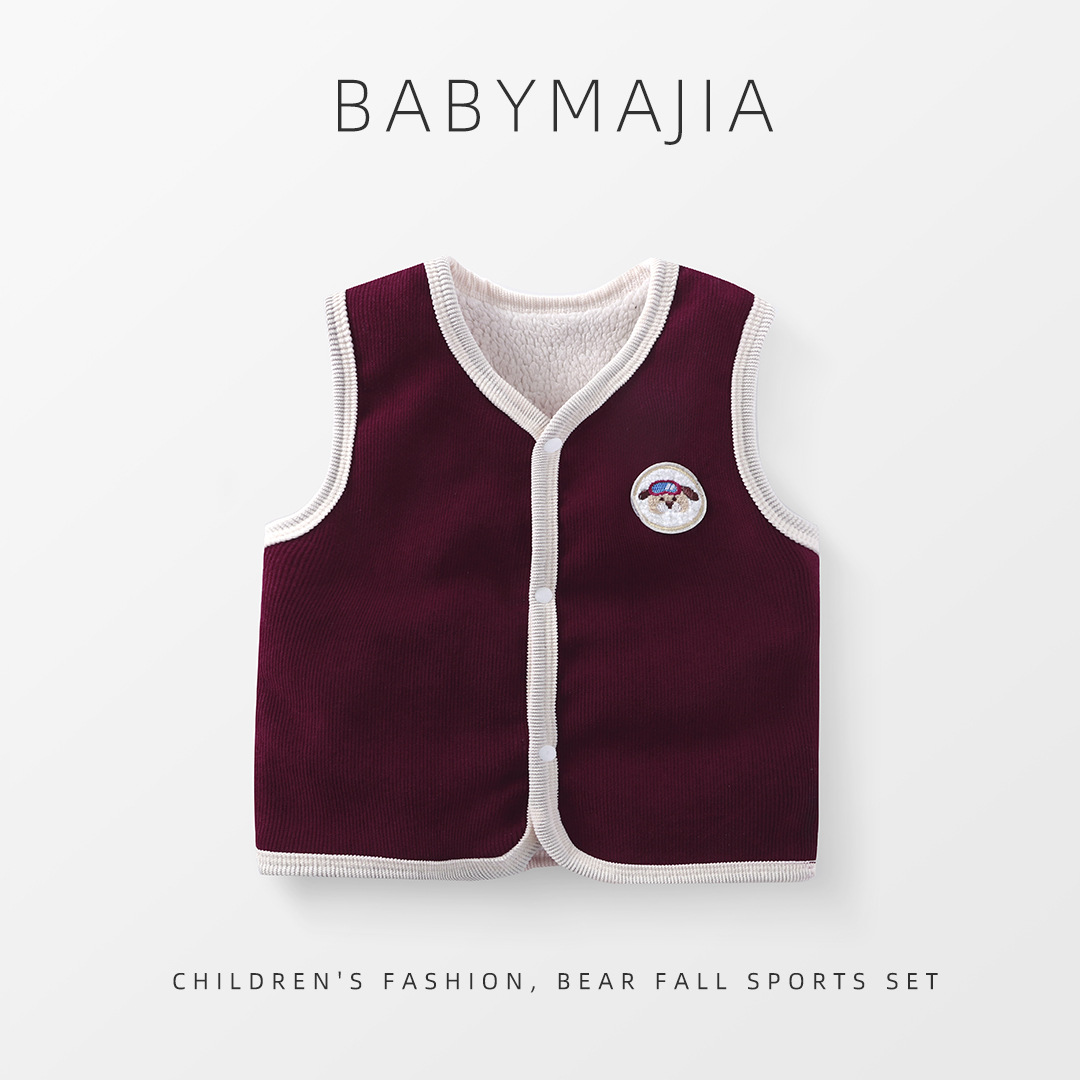 Двухслойный плюшевый утепленны – обзор и цена Knit Cardigan Infant