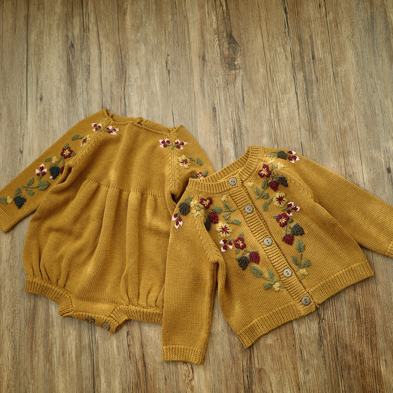 2024 вязаный кардиган для дево – обзор и цена Knit Cardigan Infant